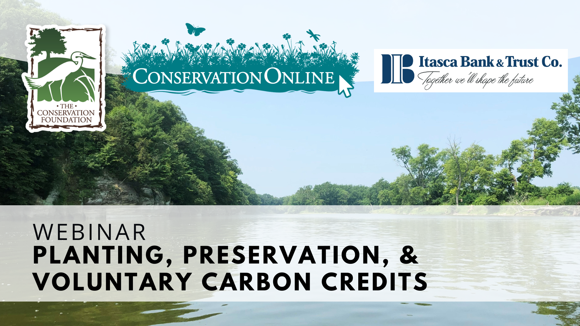 Voluntary Carbon Credits webinar banner