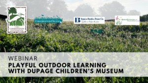 Playful Outdoor Learning webinar banner