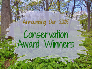 2025 Conservation Award Winners Graphic