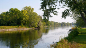 Fox River in Geneva