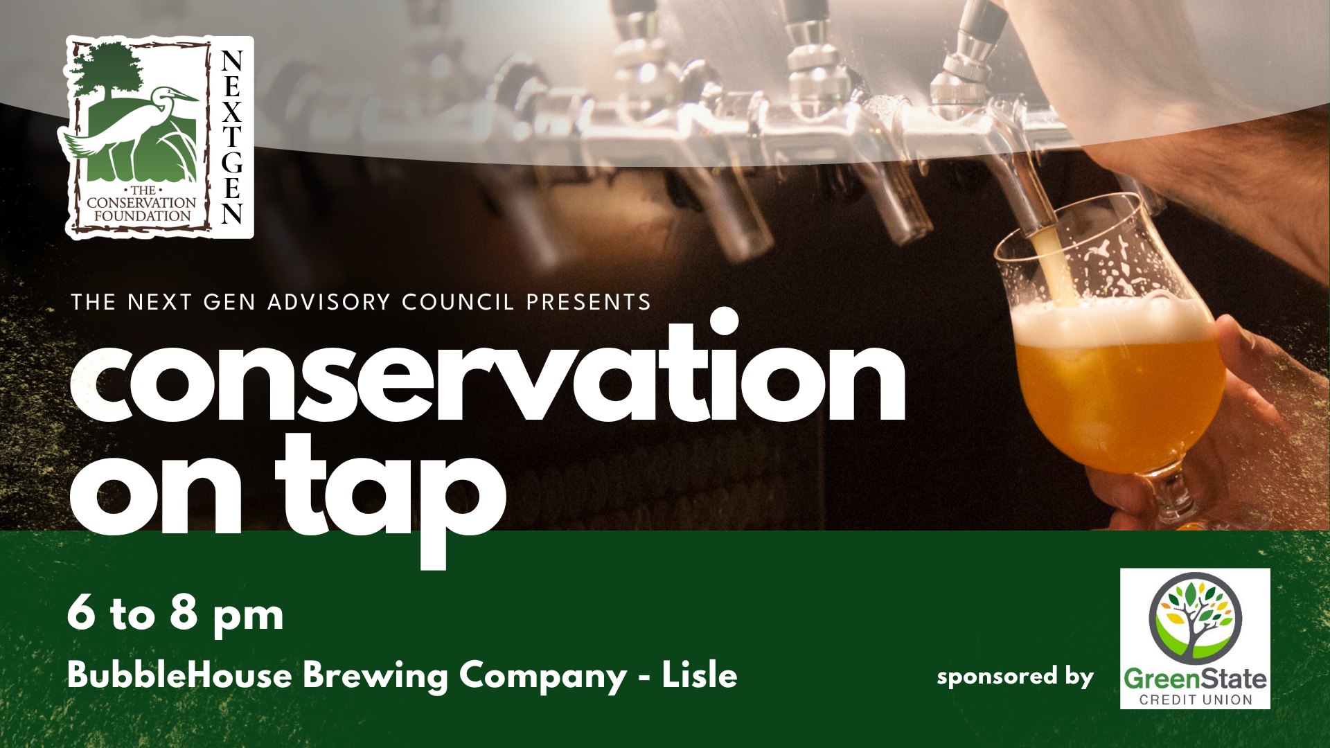 Conservation on Tap 2026 banner